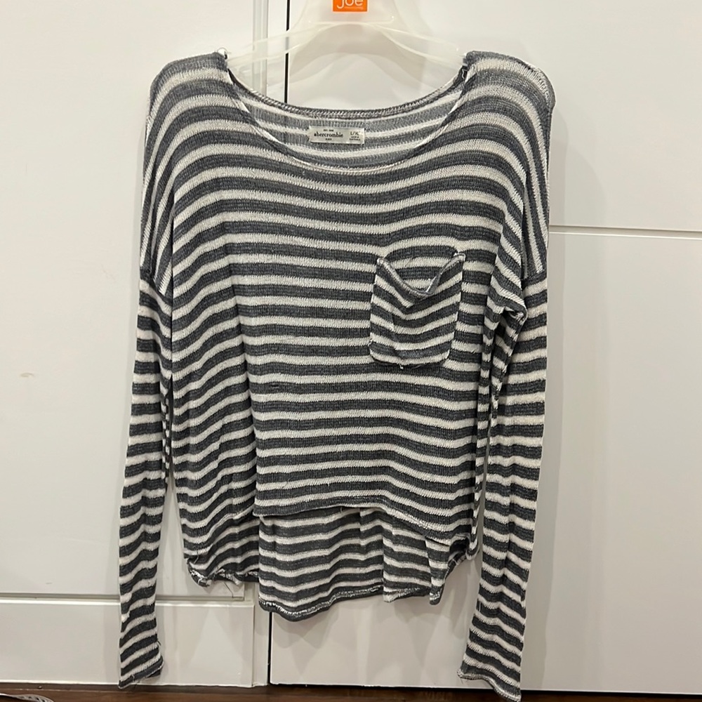 Light Knit striped Sweater